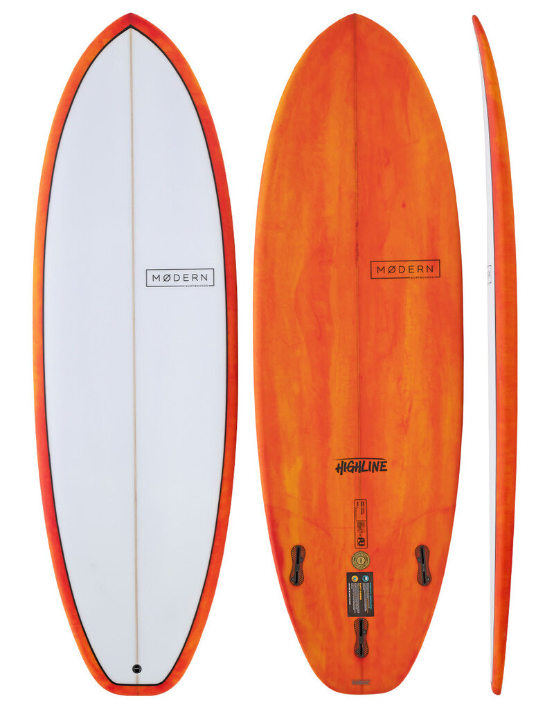 Modern Highline PU Fire Storm 5'8