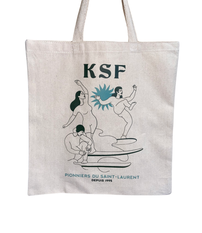 KSF Tote Party Wave Crème