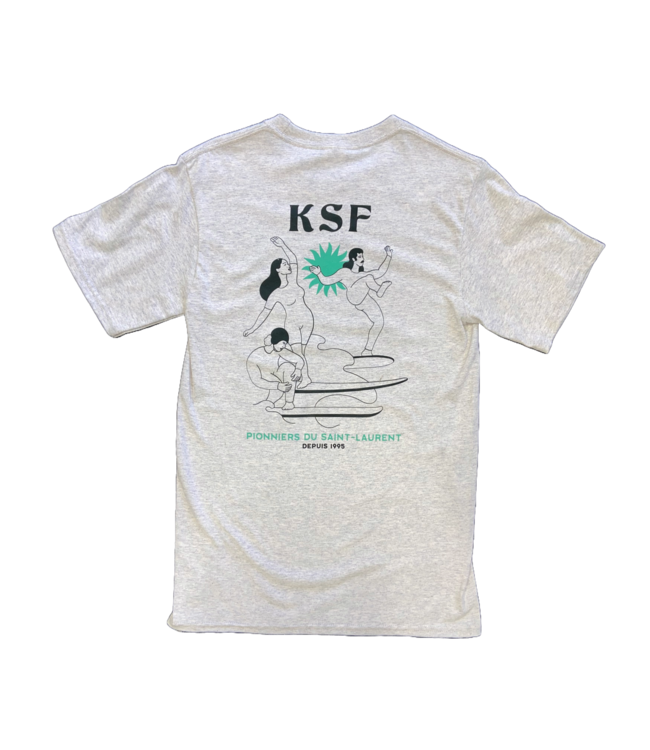 KSF Party Wave T-Shirt Gris