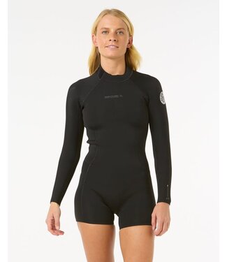 Rip Curl Dawn Patrol 2/2mm Springsuit Back zip à manches longues - Femmes