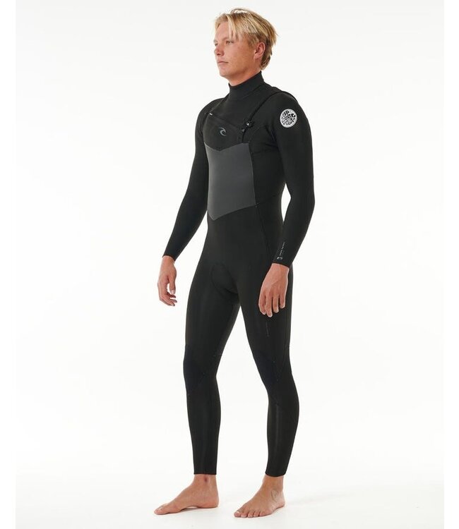Rip Curl Mens 2025 Dawn Patrol 3/2 Chest Zip Wetsuit