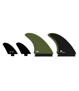 Firewire Surfboards Stu Kenson Twinzer Fin Set Futures compatible