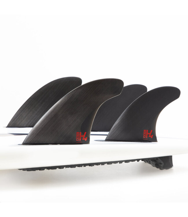FCS FCS II  - H4 Smoke Quad Rear Fins