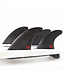 FCS FCS II  - H4 Smoke Quad Rear Fins