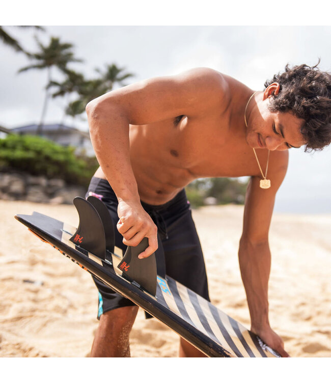 FCS FCS II  - H4 Smoke Quad Rear Fins