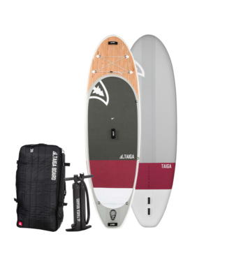 Taiga SUP Gonflable - Awen AIR 10' X-WOVEN FUSION & STRINGER Burgundy
