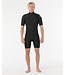 Rip Curl Dawn Patrol 2/2mm Springsuit Chest zip à manches courtes