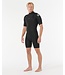 Rip Curl Dawn Patrol 2/2mm Springsuit Chest zip à manches courtes