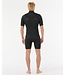 Rip Curl Dawn Patrol 2/2mm Chest Zip Springsuit Short Sleeve