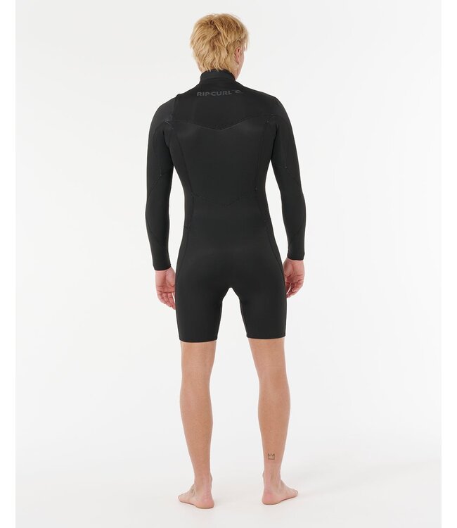 Rip Curl Dawn Patrol 2/2mm Springsuit Chest zip à manches longues