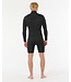 Rip Curl Dawn Patrol 2/2mm Springsuit Chest zip à manches longues