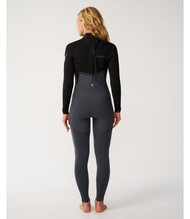Rip Curl E-Bomb 3/2mm Fullsuit Back Zip Charcoal - Femmes