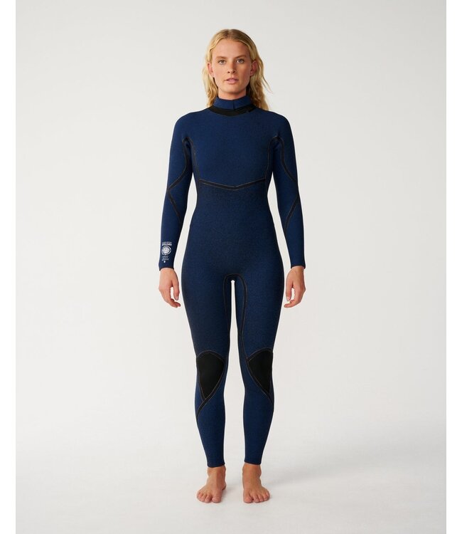 Rip Curl E-Bomb 3/2mm Fullsuit Back Zip Charcoal - Femmes