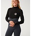 Rip Curl E-Bomb 3/2mm Fullsuit Back Zip Charcoal - Femmes