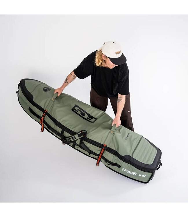 FCS Go-light Travel 3W Shortboard/F wheelie alpine