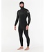 Rip Curl Mens Dawn Patrol PRO 5/4mm Hooded Chest Zip
