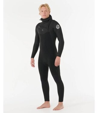 Rip Curl Mens Dawn Patrol PRO 5/4mm Hooded Chest Zip