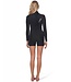 Rip Curl Women Dawn Patrol L/SL 2mm Springsuit Black
