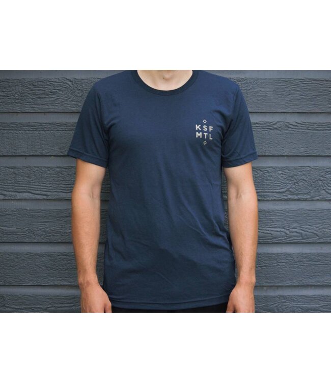 KSF Le Héron T-Shirt Unisexe Navy