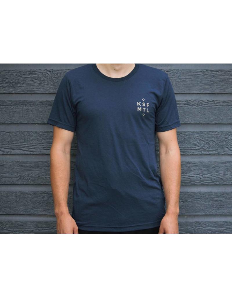 The Heron T-shirt Unisex Navy