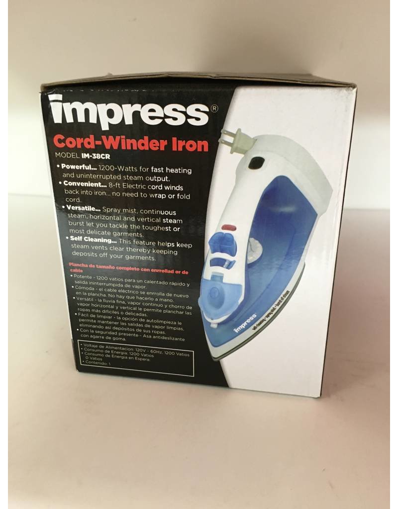 Impress Impress Cord-Winder Iron