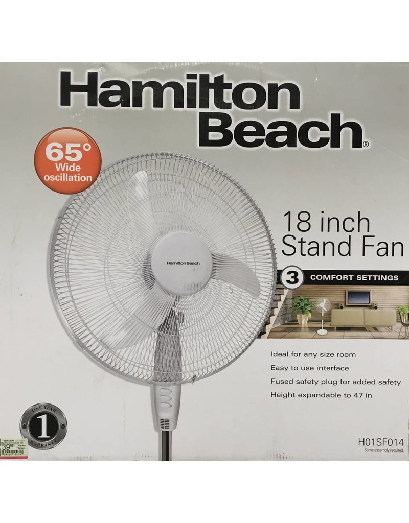 Hamilton Beach Hamilton Beach 18" Stand Fan