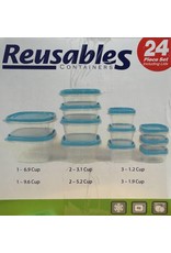 Reusables Reusables Food Containers - 24 pcs