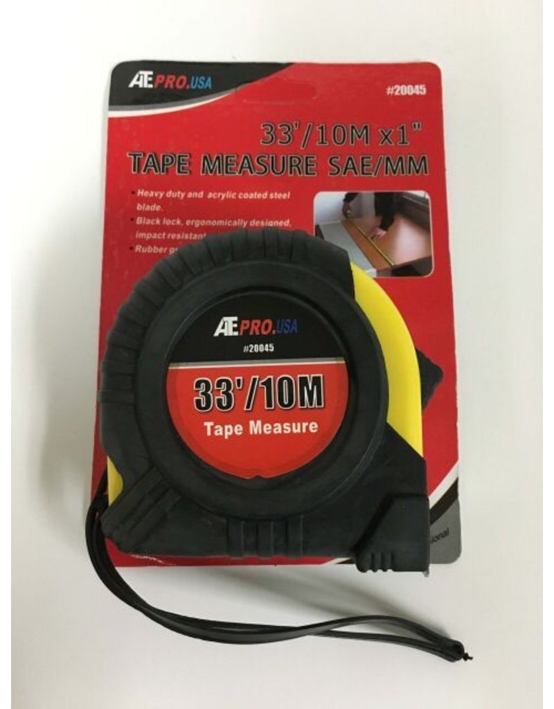 ATE 33' x 1" Measuring Tape