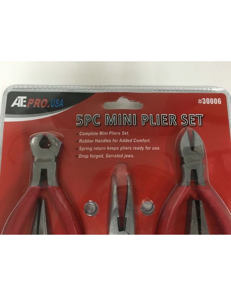 ATE 5pc Mini Plier Set