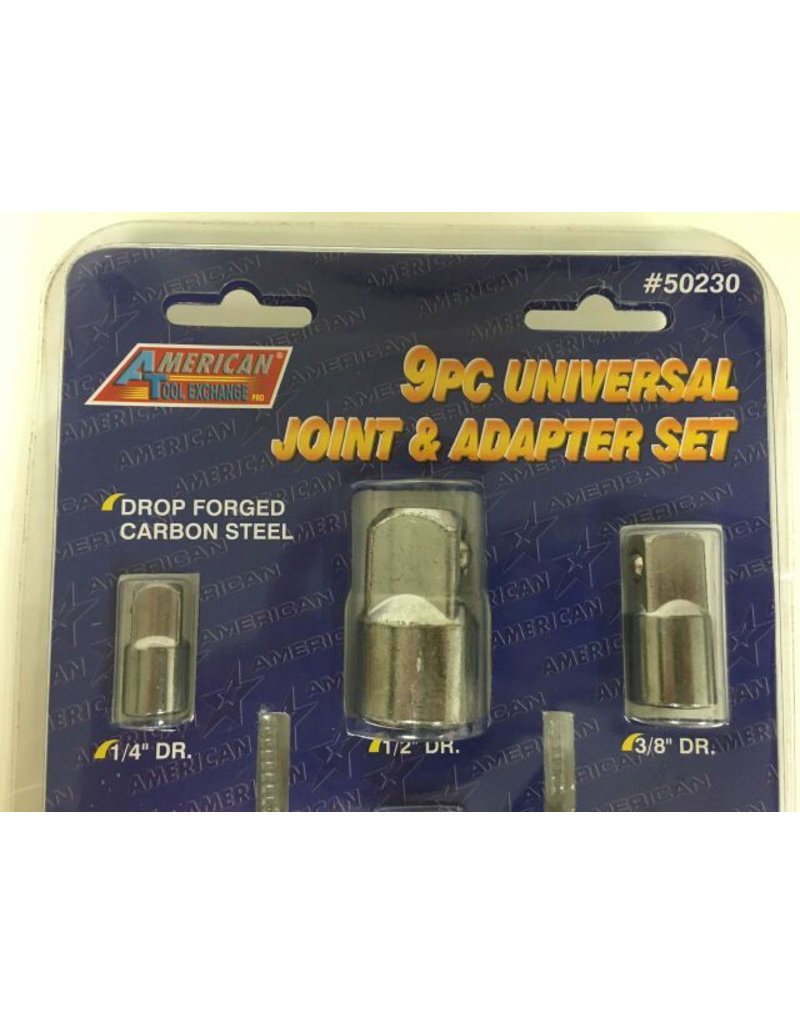 ATE 9pc Universal Joint & Adapter Set