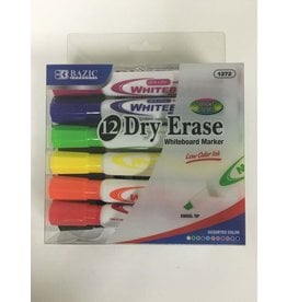Bazic 12 Dry Erase Markers