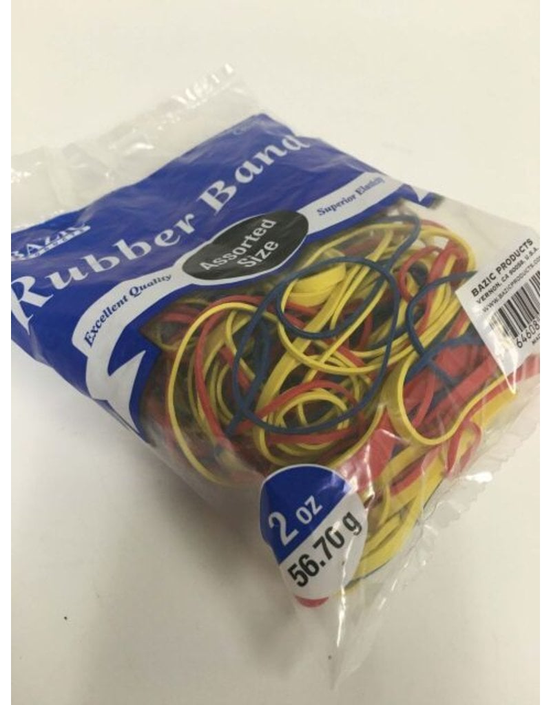 Bazic Assorted Rubberbands
