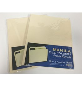 Bazic Manila File Folders