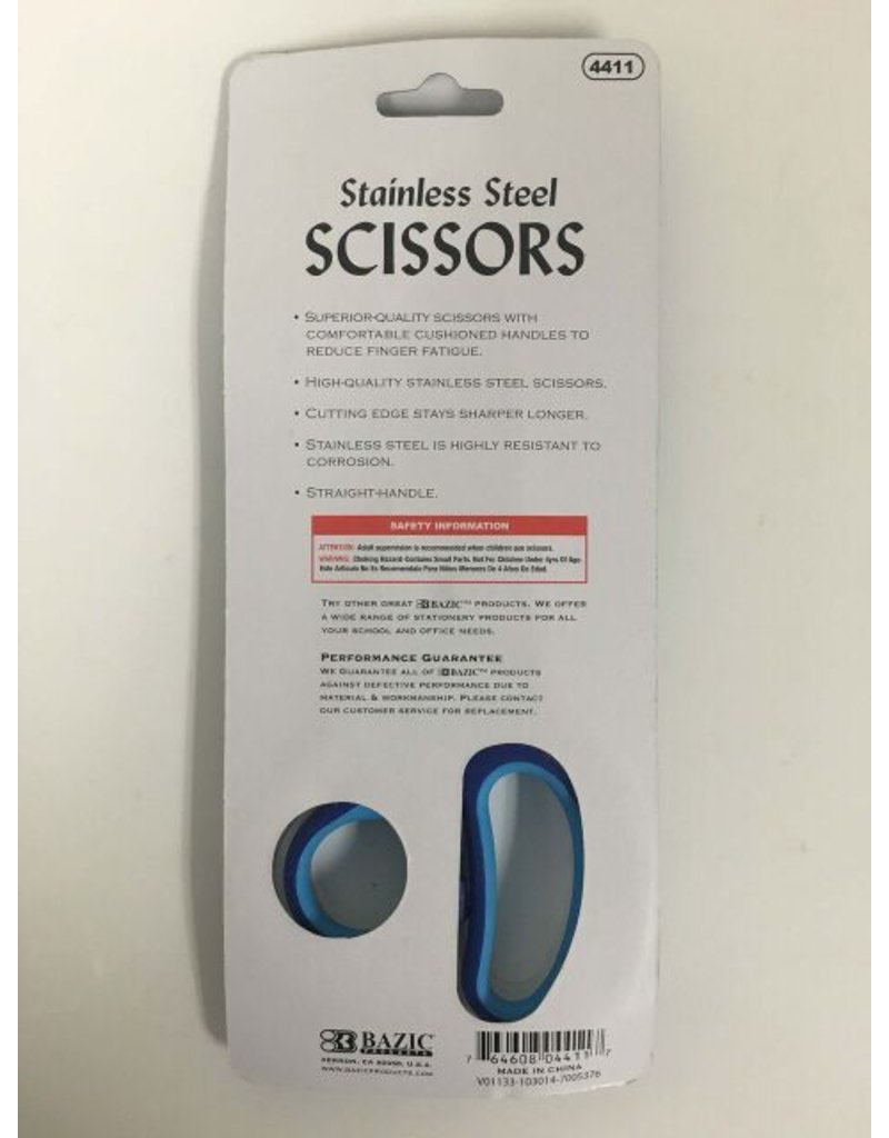 Bazic Scissors 7" Stainless Steel