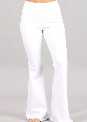 white pants with frayed hem