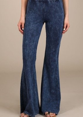chatoyant mineral wash bell bottom pants
