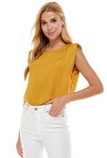 PODOS Padded Shoulder Muscle Top