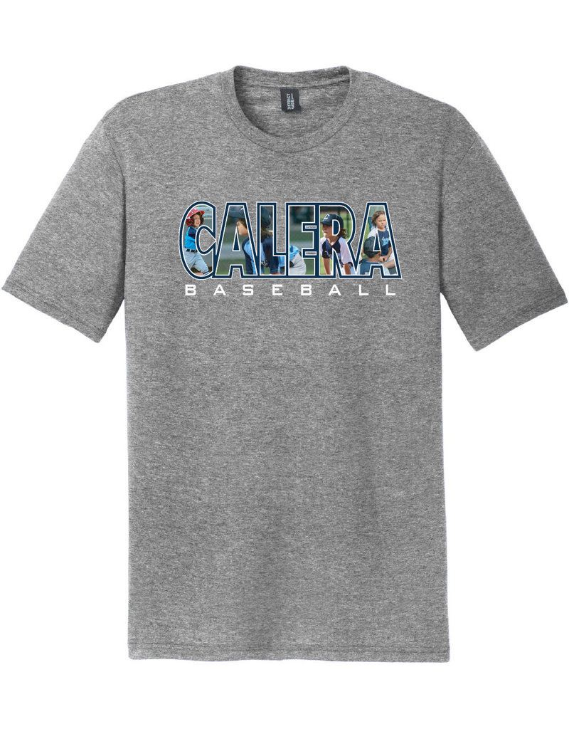 Bella and Canvas Calera Baseball/Softball Picture T-shirt
