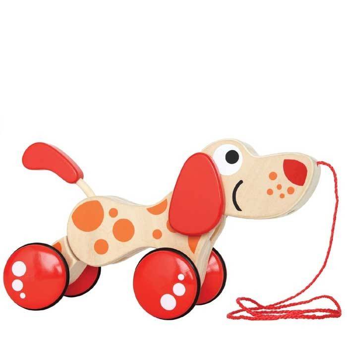 hape dog pull toy