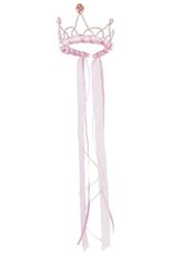 Ribbon Tiara - Light Pink