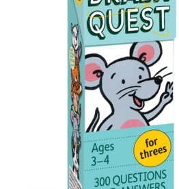 Brain Quest Decks Threes (Ages 3-4)