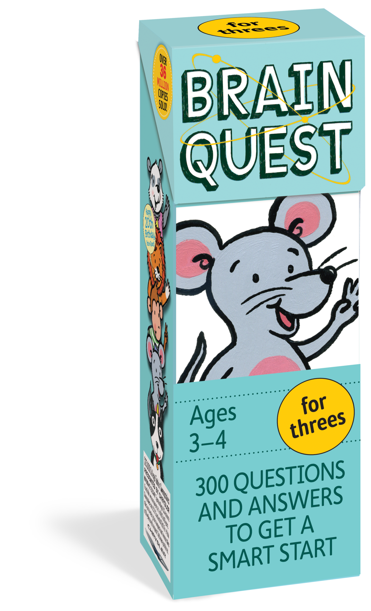 Brain Quest Decks Threes (Ages 3-4)
