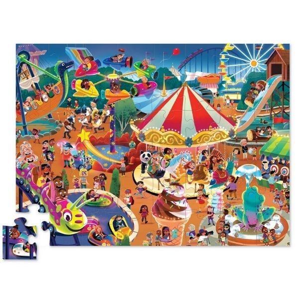 Day at the Fair 48-pc Puzzle by Crocodile Creek