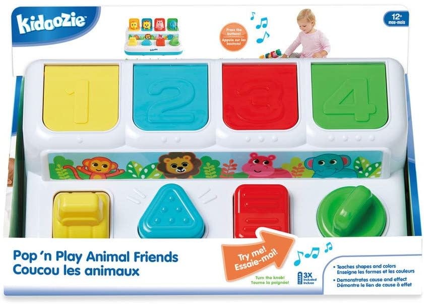 Pop and Play Animal Friends by Kidoozie