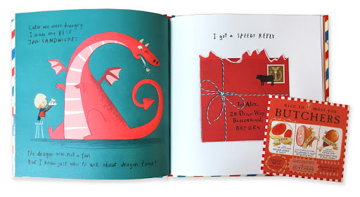 Dragon Post by Emma Yarlett