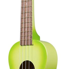 Makala Dolphin Green Apple Burst Soprano Ukulele by Kala Music