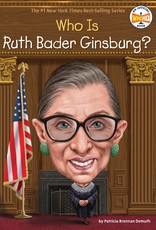 Who Is Ruth Bader Ginsburg? Paperback Book