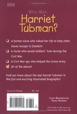 Who Was Harriet Tubman? Paperback Book