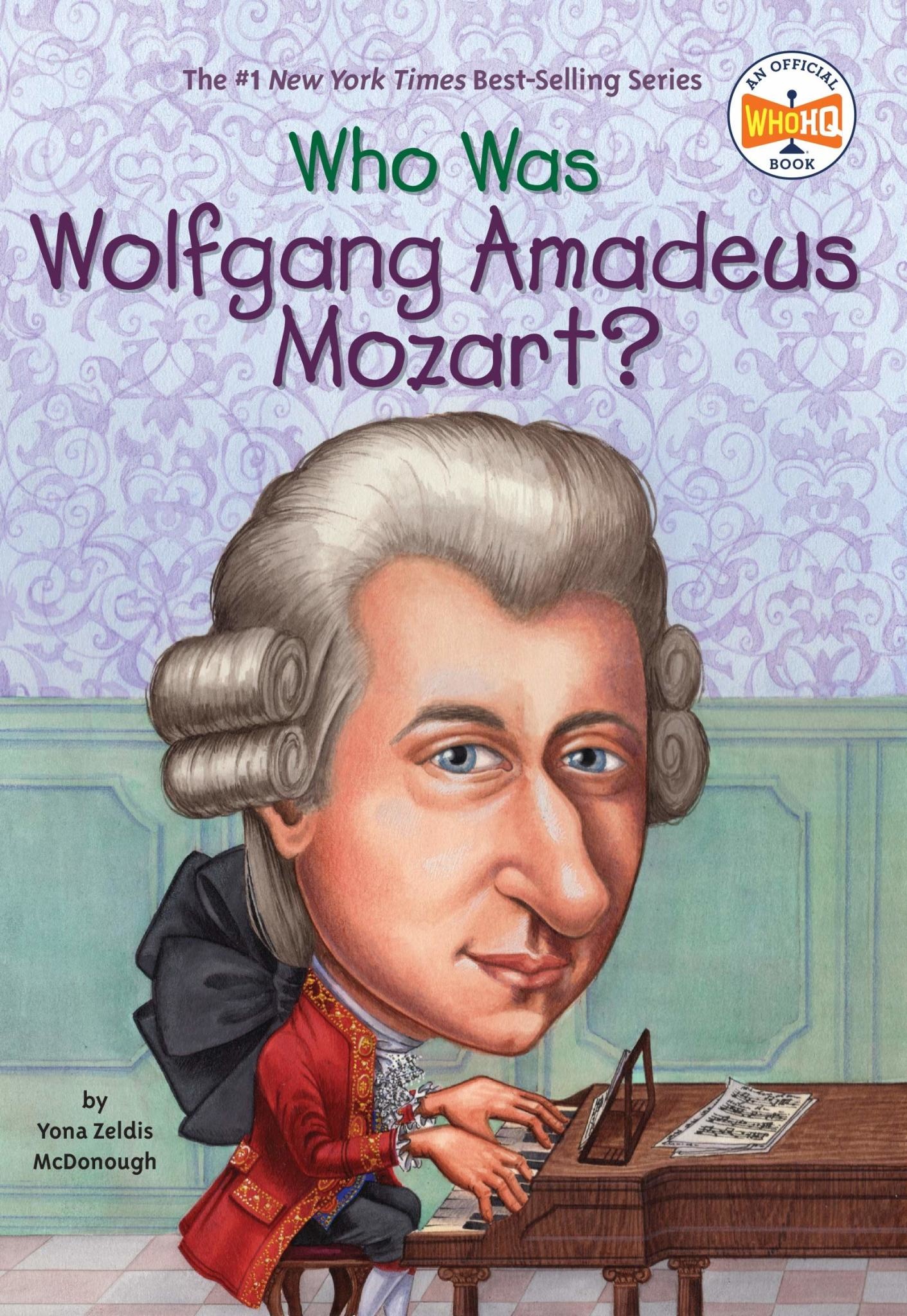Who Was Wolfgang Amadeus Mozart Paperback Book Fundamentally Toys