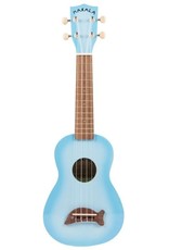 Makala Dolphin Light Blue Burst Soprano Ukulele